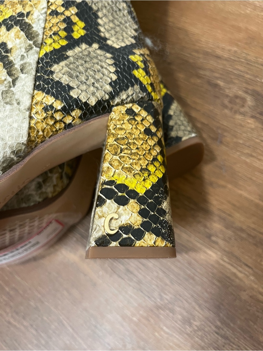 Circus by Sam Edelman Snake Print OTK Boots Size 7.5 - Picture 7 of 7